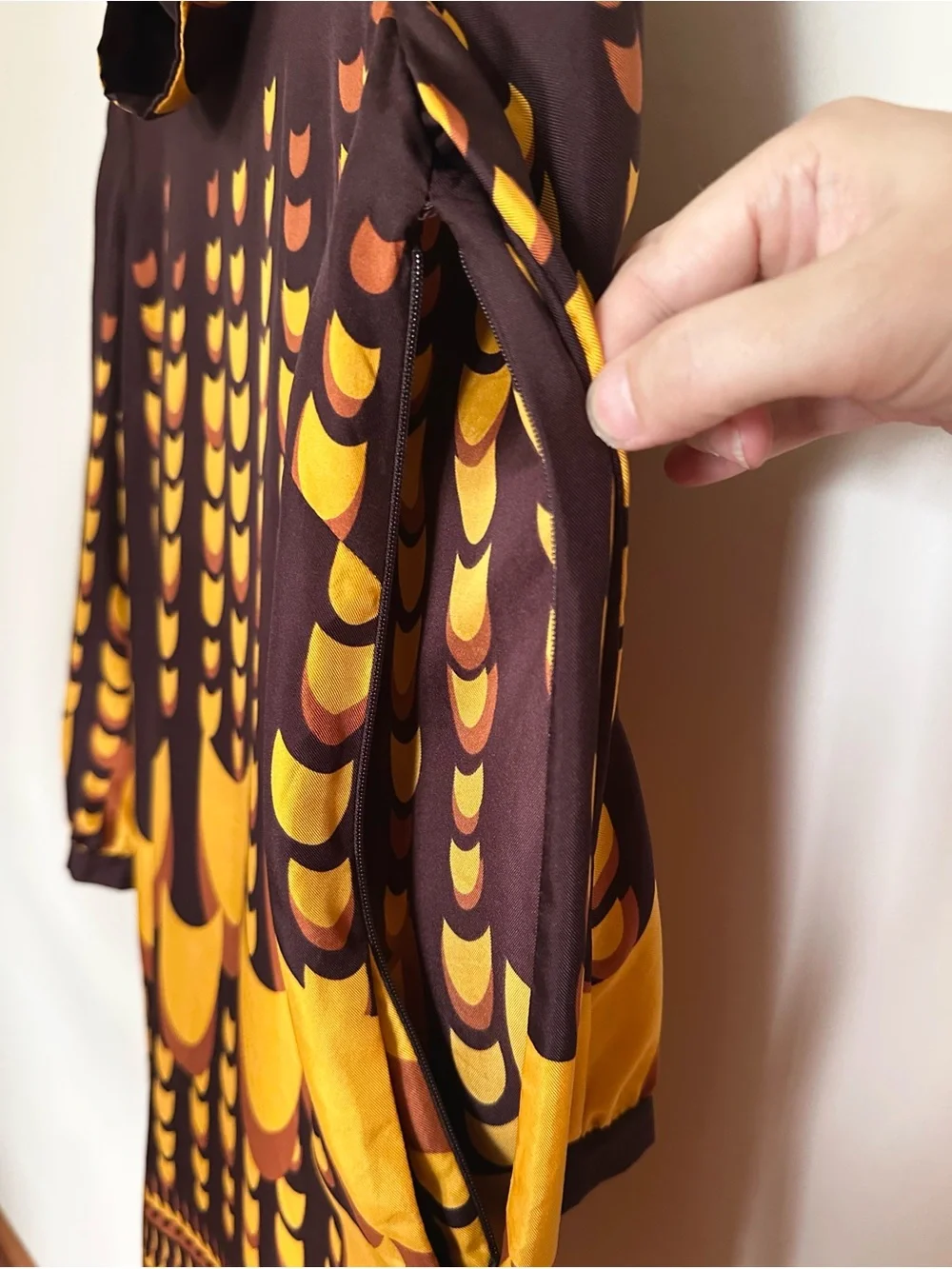 J. Crew Collection Silk Mod Mini Dress Retro Roll Neck 2008‎ Vintage Size 4